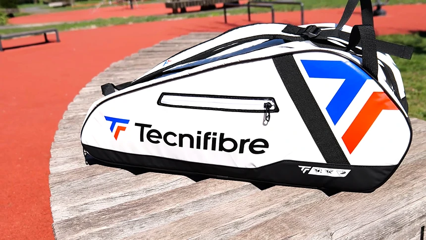 Tenisový bag Tecnifibre Tour Endurance White 12R