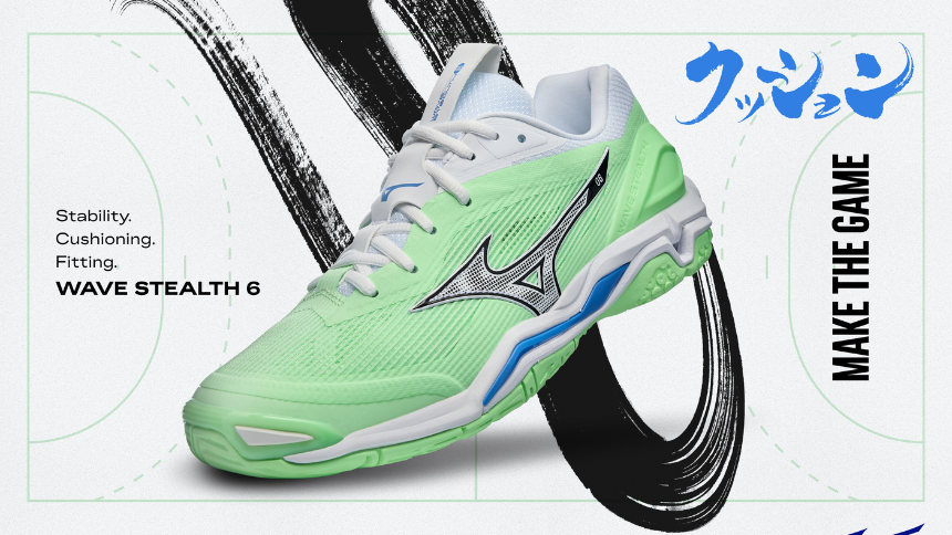 Mizuno Hallenschuhe für Badminton oder Squash