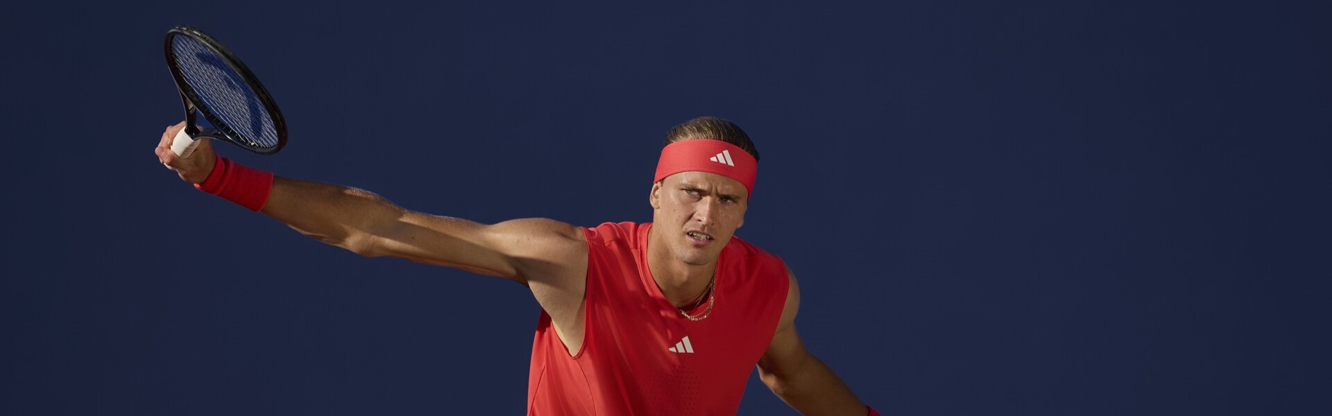 Alexander Zverev in der adidas Kollektion