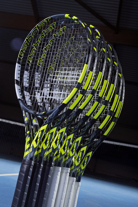 La serie di modelli di attrezzatura da tennis Babolat Pure Aero