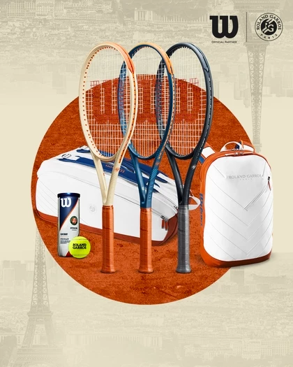 Tennisausrüstung Wilson Roland Garros 2024